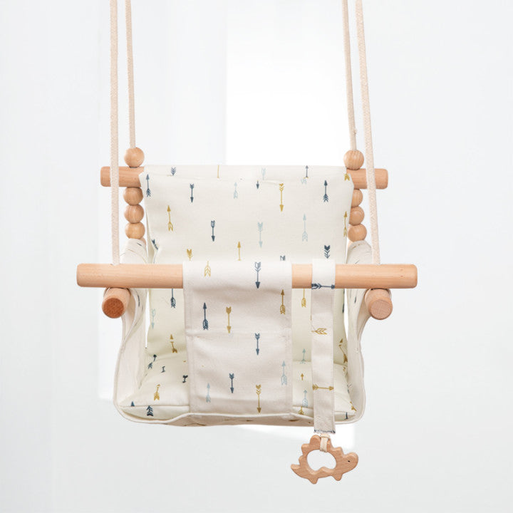 Cotton Canvas Baby Hanging Swing