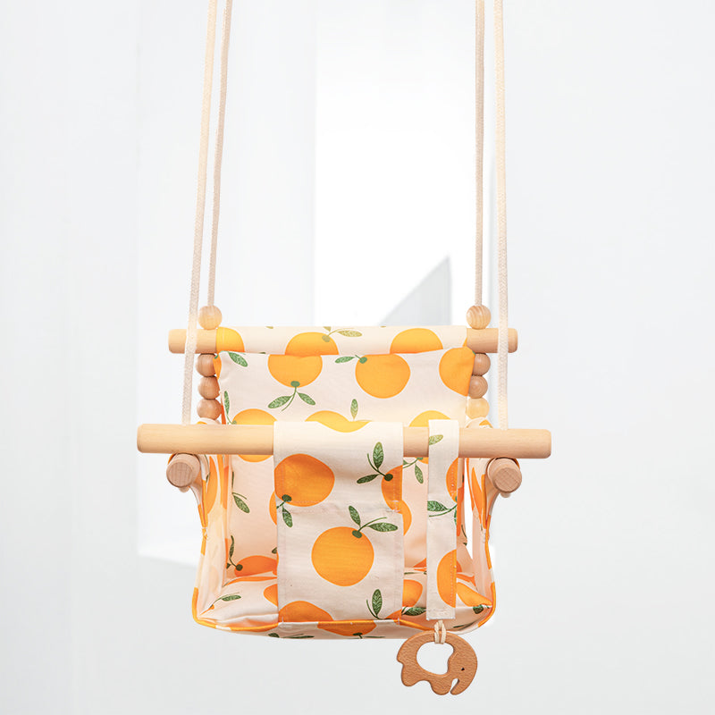 Cotton Canvas Baby Hanging Swing