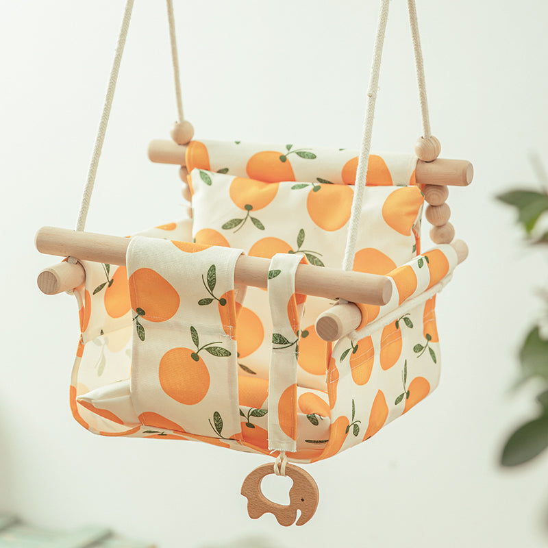 Cotton Canvas Baby Hanging Swing