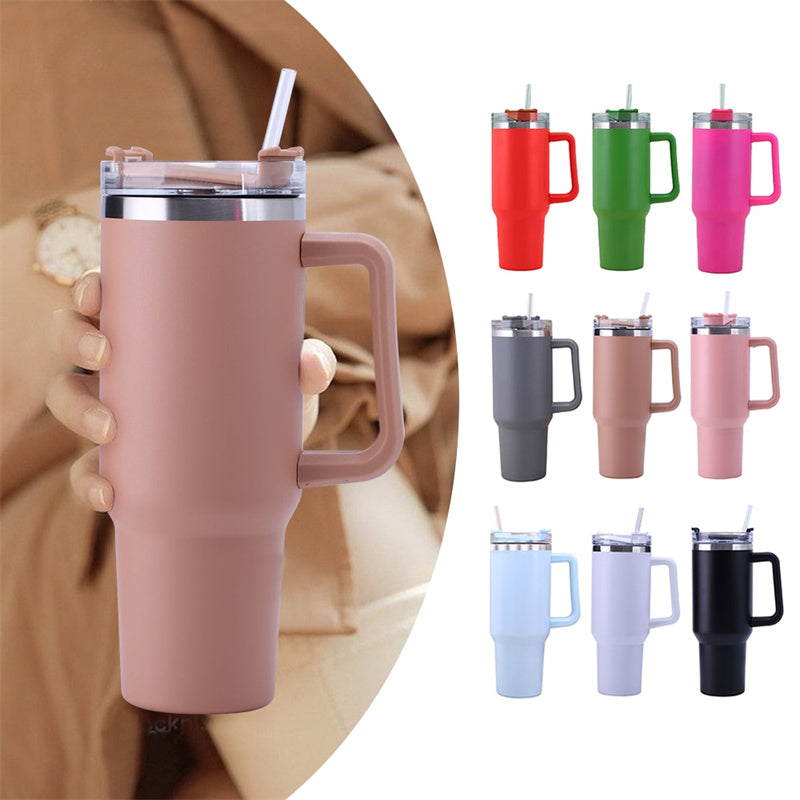 🚗 Chill & Sip On-the-Go! 40oz Automobile Insulated Cup 🥤