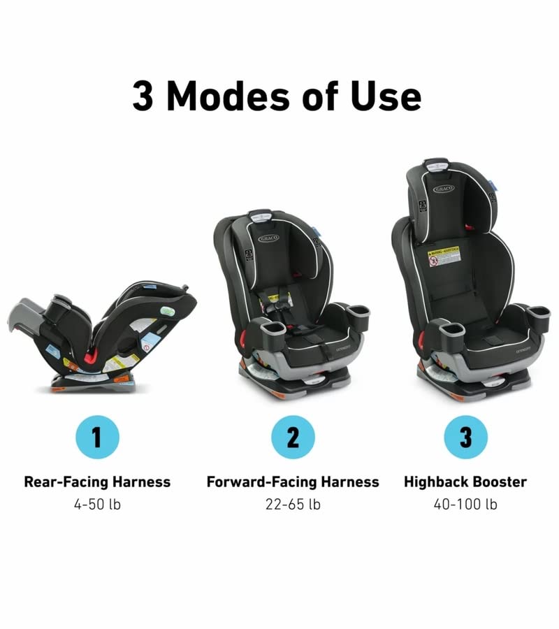 Graco Extend2Fit 3-in-1 Car Seat 🚗 - Ultimate Safety & Versatility