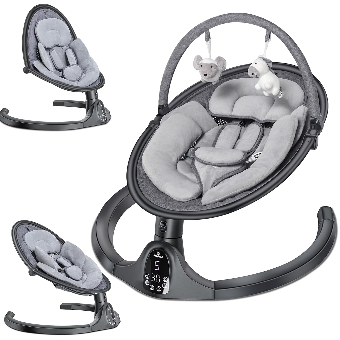 Electric Baby Swing for Tranquil Moments🤱