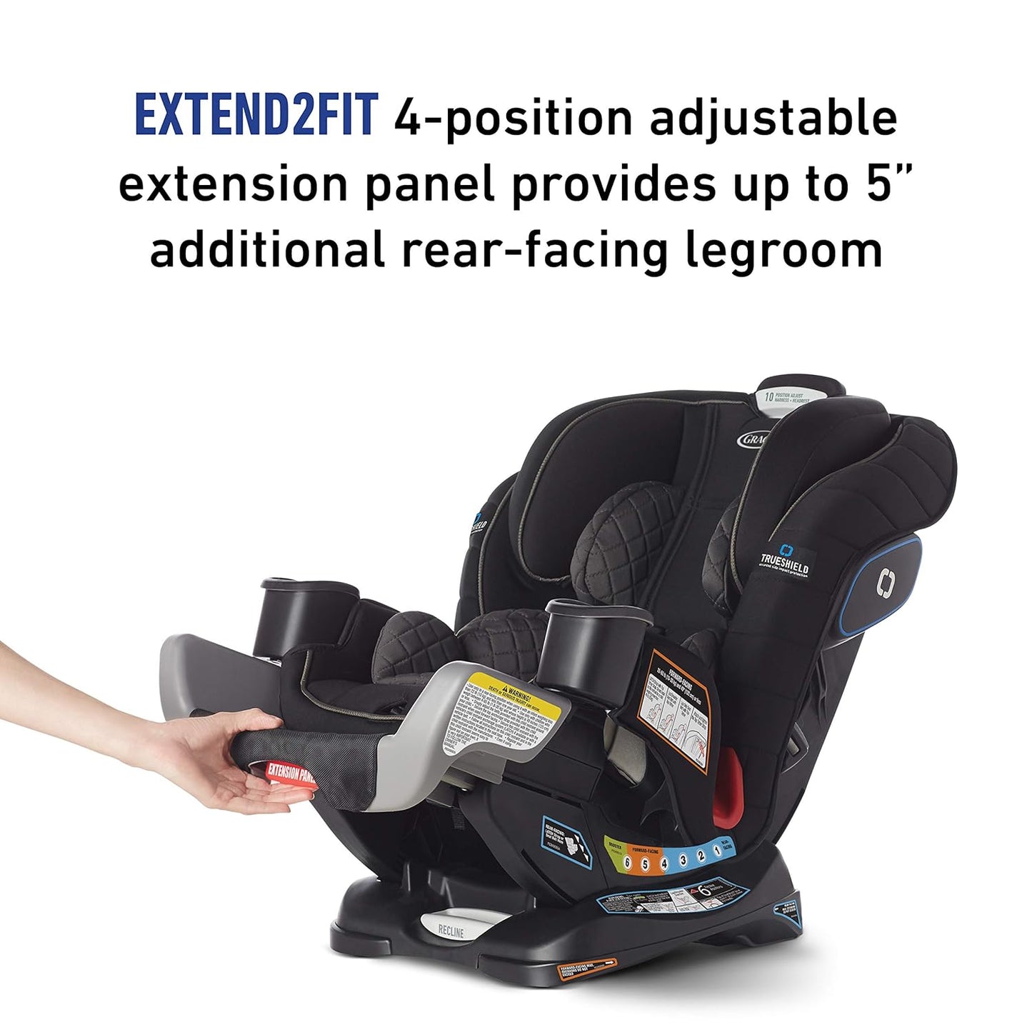 Graco Extend2Fit 3-in-1 Car Seat 🚗 - Ultimate Safety & Versatility