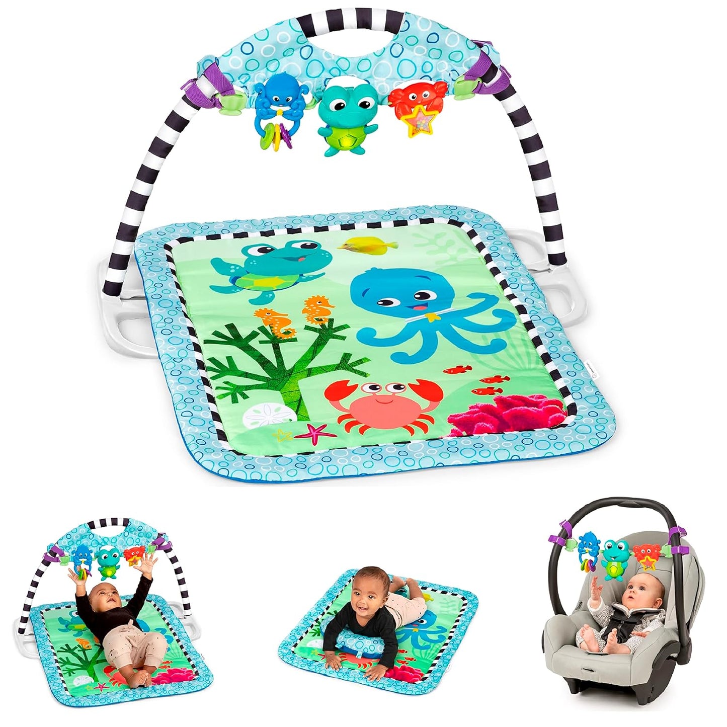 Perfect Playtime with Baby Einstein 4-in-1 Kickin’ Tunes Gym! 🎶