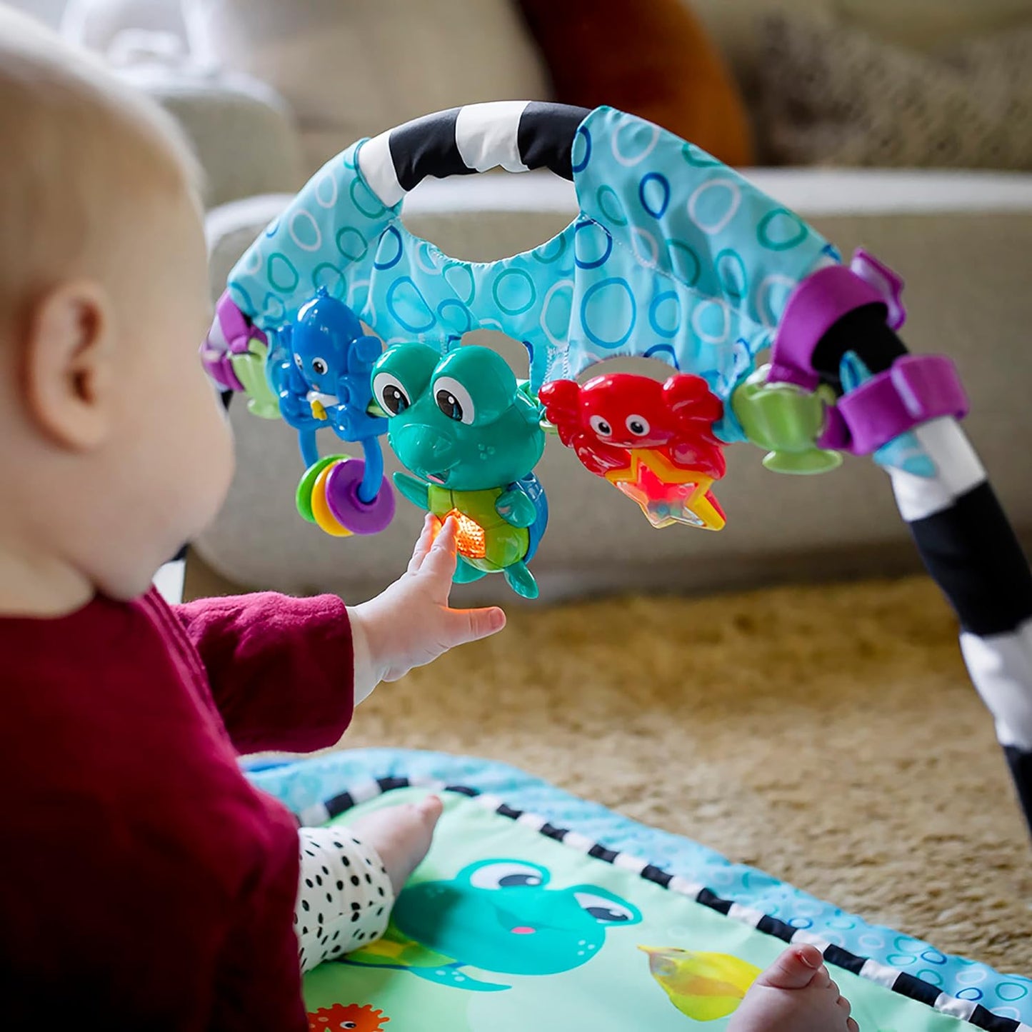 Perfect Playtime with Baby Einstein 4-in-1 Kickin’ Tunes Gym! 🎶