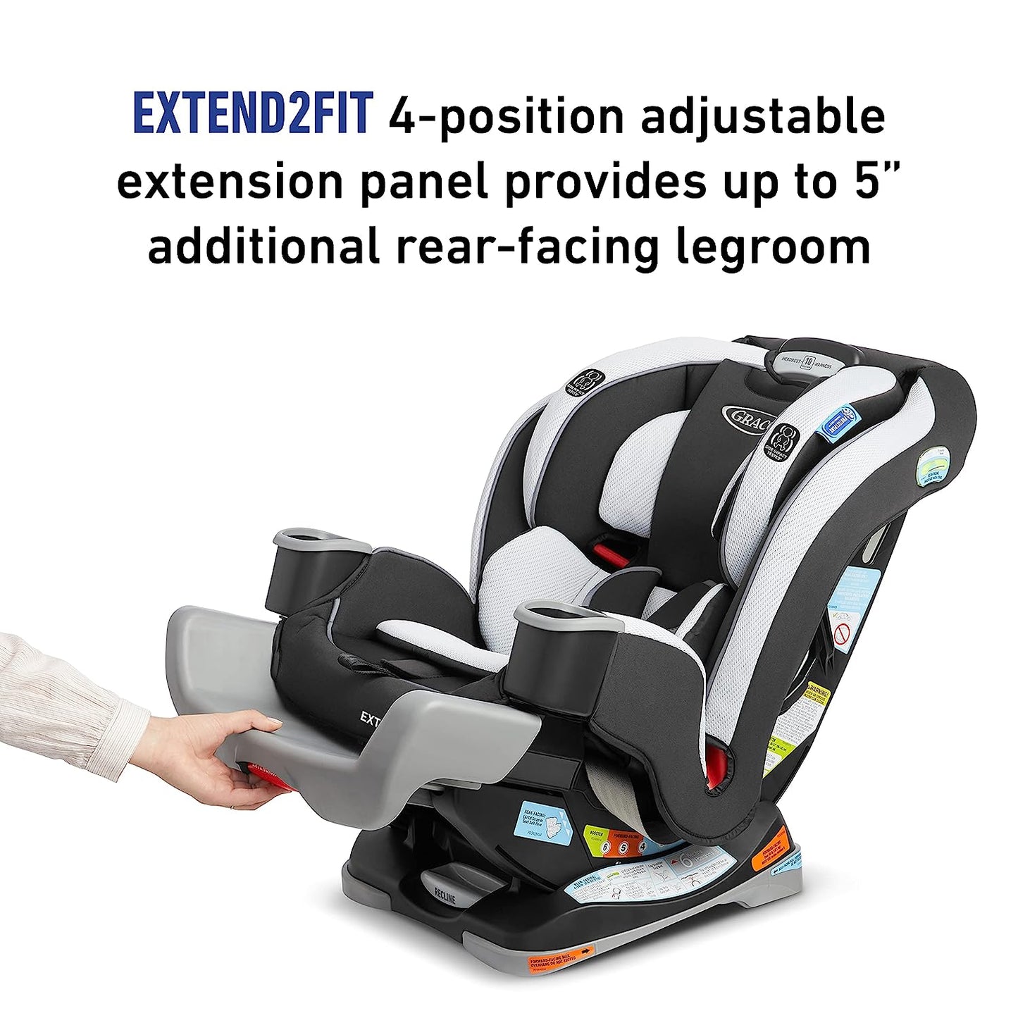 Graco Extend2Fit 3-in-1 Car Seat 🚗 - Ultimate Safety & Versatility