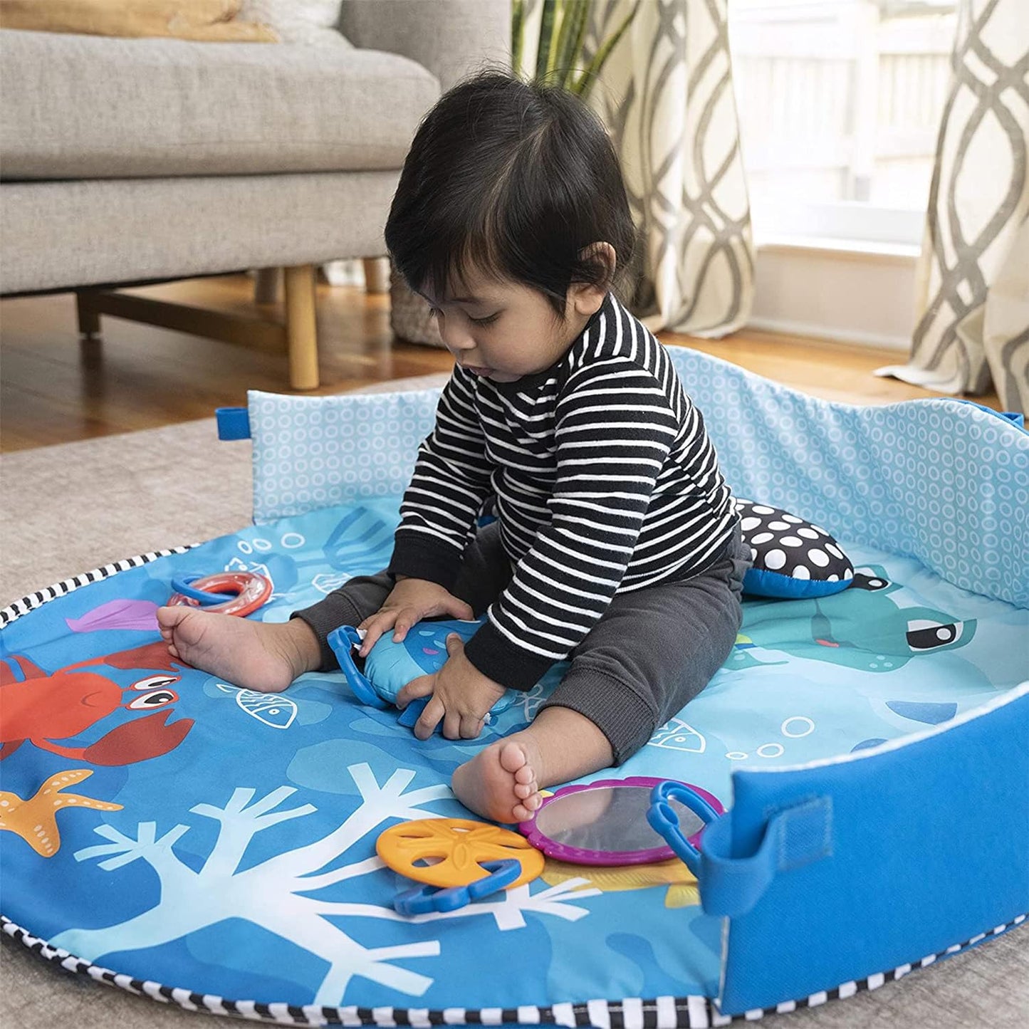 Perfect Playtime with Baby Einstein 4-in-1 Kickin’ Tunes Gym! 🎶