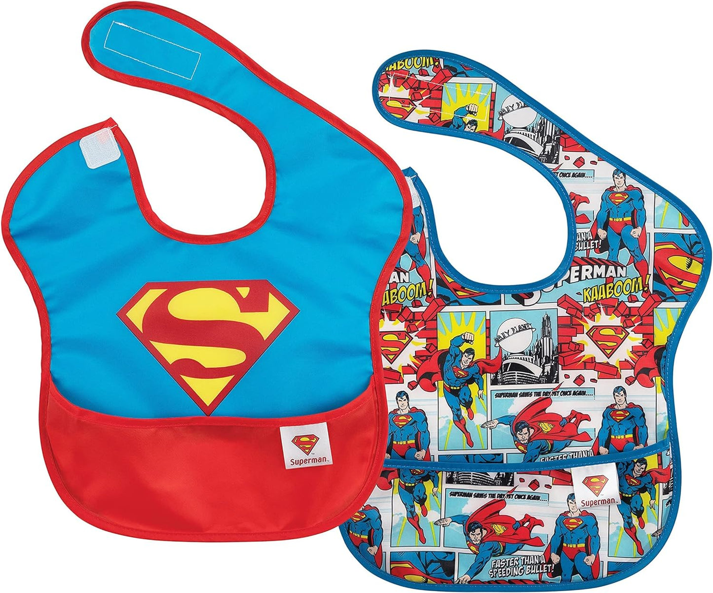 Bumkins Bibs for Girl or Boy, SuperBib Baby and Toddler for 6-24 Months, Essential Must Have for Eating, Feeding Supplies…