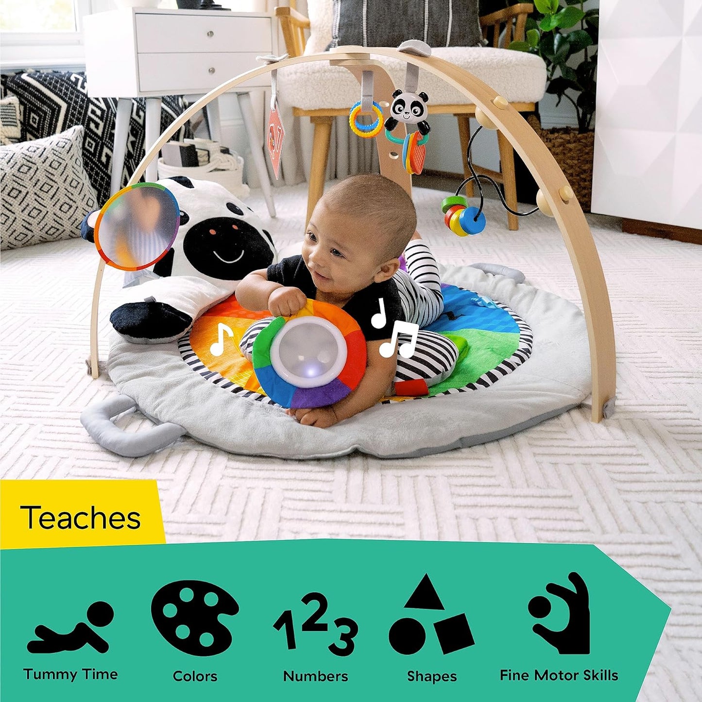 Perfect Playtime with Baby Einstein 4-in-1 Kickin’ Tunes Gym! 🎶